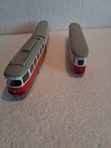 ohne Marke H0 - Tramway miniature (3) - Rames de tramway - 1