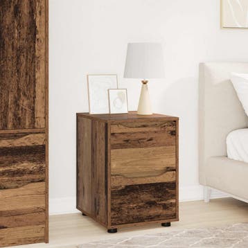 vidaXL Opbergkast 40 x 48 x 57 cm Bewerkt hout Oud Hout, Verzenden