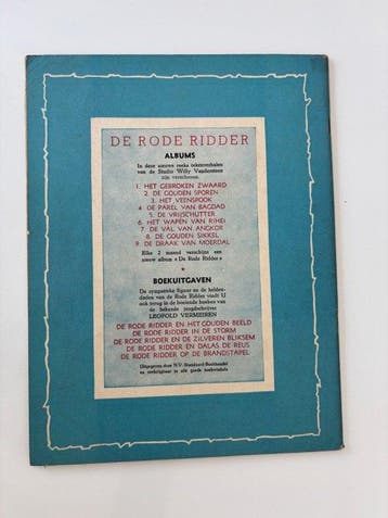 De Rode Ridder 9 - De draak van Moerdal - 1 Album - Eerste