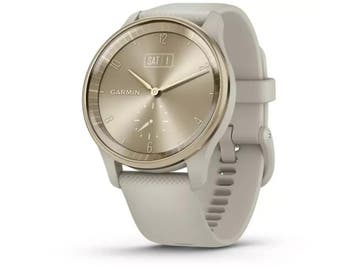 Garmin Vivomove Trend - Smartwatch - Body Battery - Goud, Kleding | Dames, Verzenden, Zo goed als nieuw