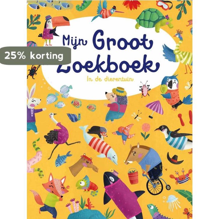 Zoo / Mijn groot zoekboek 9789463349482 Veldboeket Lektuur, Boeken, Kinderboeken | Baby's en Peuters, Gelezen, Verzenden