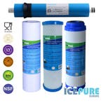 Omgekeerde Osmose Vervangingsset met 50 GPD Membraanfilter, Verzenden, Nieuw