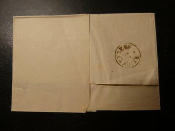 Oostenrijk 1858 - Oostenrijk - 1858 - Frankeerde brief 15 kr, Timbres & Monnaies, Timbres | Europe | Autriche