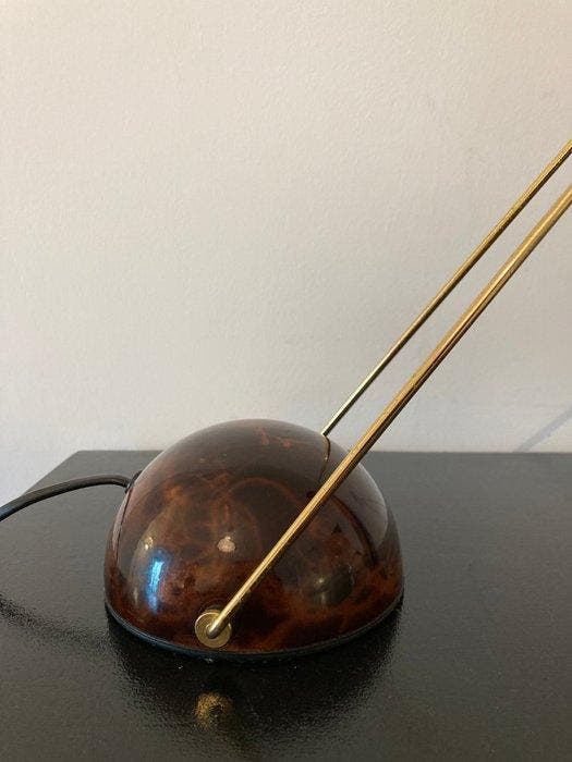 Stilnovo - Paolo Piva - Lampe de bureau - Laiton, Plastique, Antiquités & Art, Antiquités | Éclairage