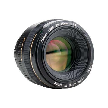 Canon EF 50mm f/1.4 USM met garantie, Ophalen of Verzenden, Gebruikt