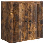vidaXL Wandkast Gerookt eiken 59 x 31 x 60 cm Bewerkt hout, Huis en Inrichting, Kasten | Overige, Verzenden, Nieuw