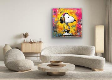 ERIC BRUMETTE - DJ SNOOPY SAVED MY LIFE 28 - Toile L -