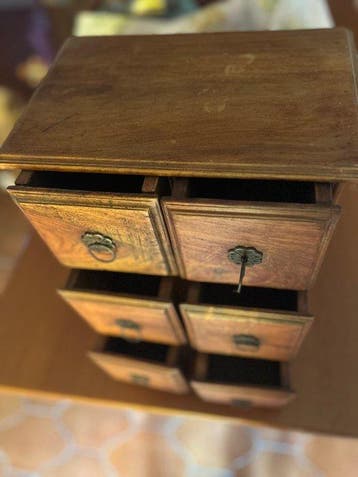 Kabinet - Hout - houten ladekast