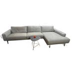 Stylo Bank - Hoekzetel, Gebruikt, Verzenden, 75 tot 100 cm, Stof