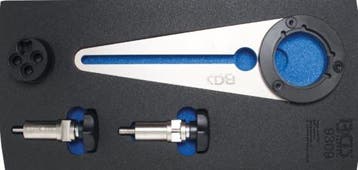 Bgs Technic Krukas katrol houder en draai gereedschapset BMW, Verzenden, Nieuw