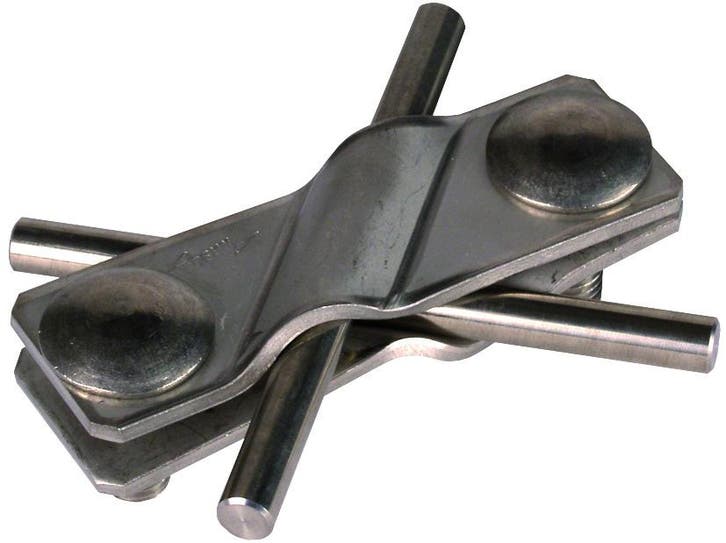 DEHN Pince SV V4A Pour FL 30/30mm RD 7-10/7-10mm - 308229, Doe-het-zelf en Bouw, Elektriciteit en Kabels, Verzenden