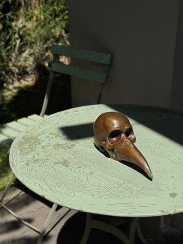 sculptuur, NO RESERVE PRICE - Bronze statue - of a mystical