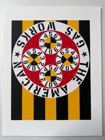 Robert Indiana (1928-2018) - The American Gas Works