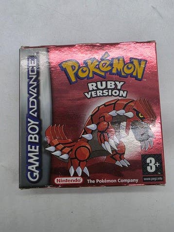 Nintendo - Gameboy Advance - Pokémon Ruby Version (EUR) -