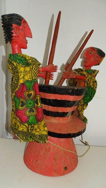 oude marionet van de Sogobo ex coll Avril - Bozo - Mali
