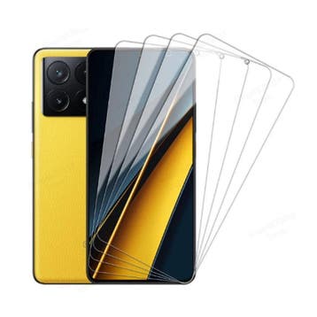 4-Pack Xiaomi Poco X6 Screen Protector - Tempered Glass, Verzenden