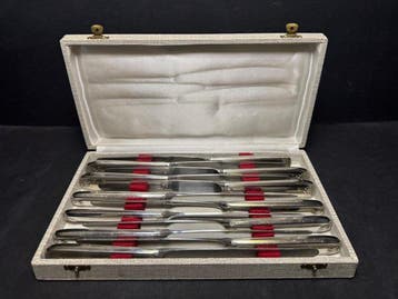 Guy Degrenne - Ensemble de couteaux de table (12) - Acier