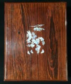 Japanese - Beeld, Calligraphy Tool Set / Inkstone box,