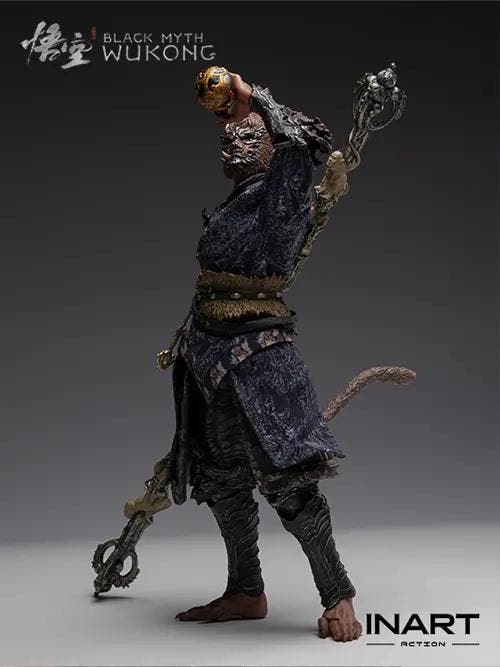 Black Myth: Wukong Action Figure 1/12 The Destined One in th, Collections, Cinéma & Télévision, Enlèvement ou Envoi