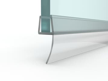 Douchedeurafdichting Glasdikte 8 mm met waterkering 2160mm, Verzenden, Nieuw