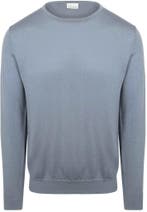 Profuomo Pullover Merinowol Blauw maat Maat 48/50 (M) Heren, Nieuw, Profuomo, Verzenden, Maat 48/50 (M)