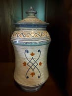 Deruta - S. G. Deruta - dekselvaas - Majolica - Vaso, Antiquités & Art