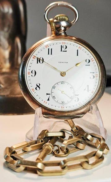 Zenith - Grand prix Paris 1900 15 jelws - 2822166 -, Handtassen en Accessoires, Horloges | Heren, Nieuw
