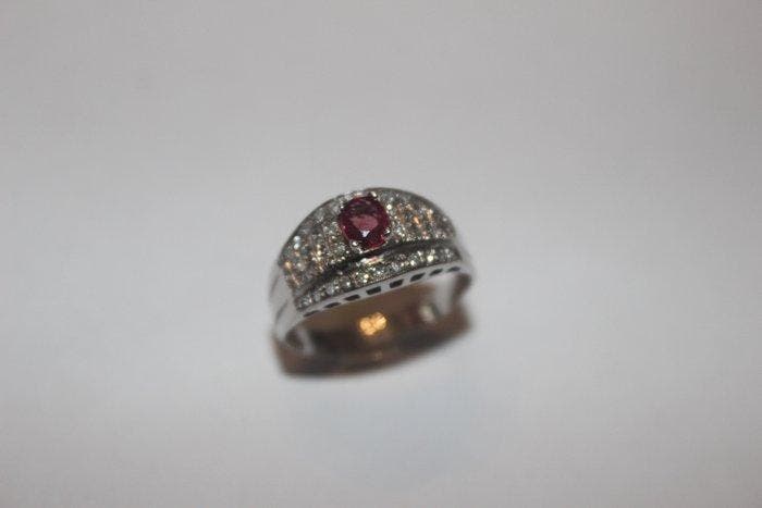 Bague - 18 carats Or blanc - Diamant, Bijoux, Sacs & Beauté, Bagues