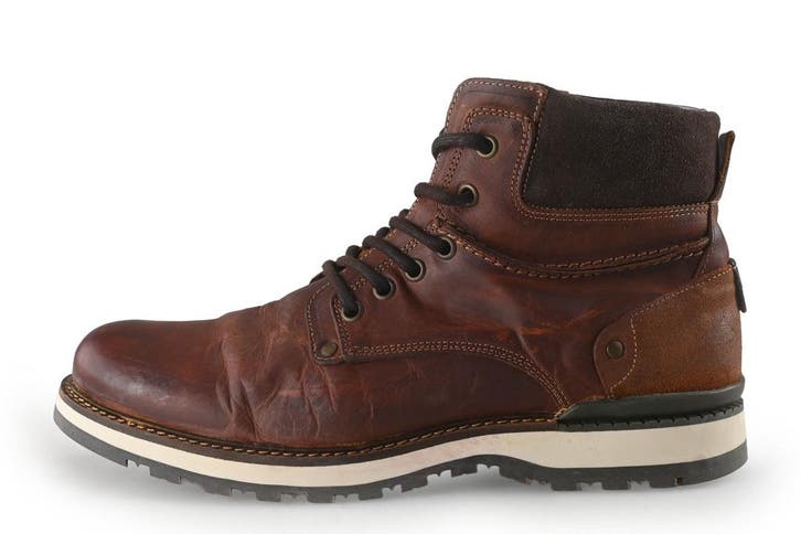 No Stress Veterboots in maat 43 Cognac, Kleding | Heren, Schoenen, Overige kleuren, Zo goed als nieuw, Boots, Verzenden