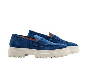 TESTONI - 8 UK - 42 IT - Mantova Penny Loafer Sneaker, Nieuw
