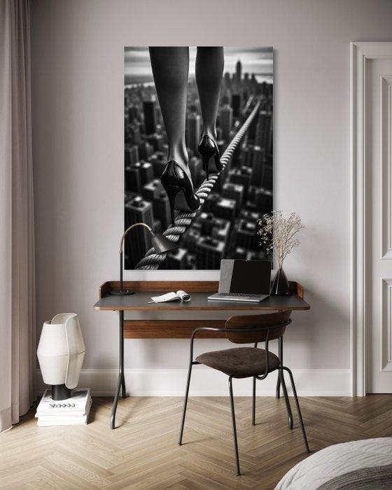 La Chibroneuse - Suspended Balance - XL, Antiquités & Art, Art | Objets design