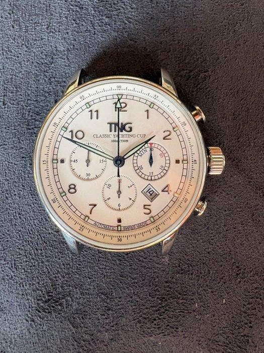 TNG - Classic Yachting Cup - Heren - 2010-2020, Handtassen en Accessoires, Horloges | Heren