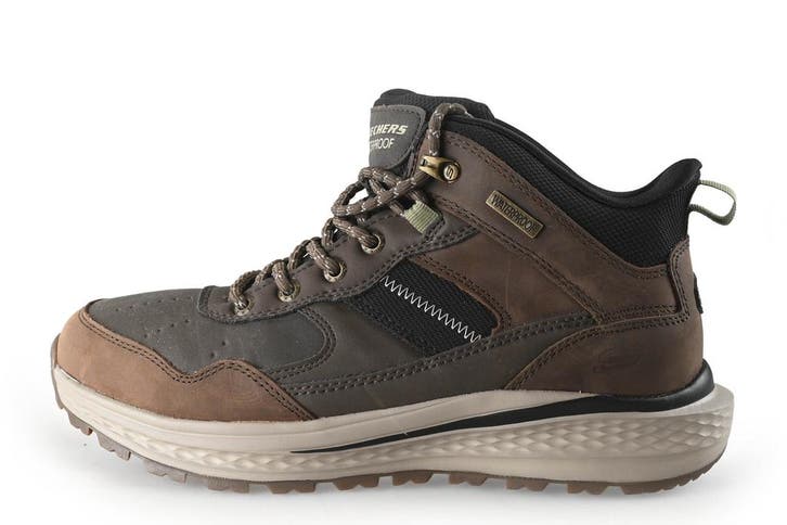 Skechers Veterboots in maat 42 Bruin, Kleding | Heren, Schoenen, Bruin, Zo goed als nieuw, Boots, Verzenden
