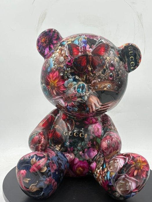 Naor - sculptuur, Teddy Royal Gucci - 40 cm - Hars - 2026, Antiek en Kunst, Kunst | Designobjecten