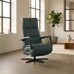 Leren elektrisch relaxfauteuil Core - Toledo Whale, Huis en Inrichting, Bohemian, Industrieel, Modern, Scandinavisch, Nieuw, Ophalen of Verzenden