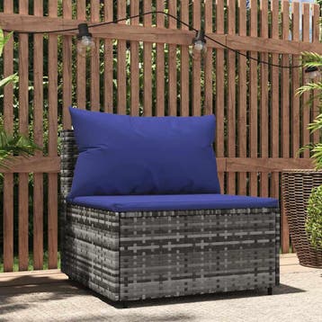 Middenbank Poly Rattan: Tweede kansje! OP=OP (tuinbank), Jardin & Terrasse, Bancs de jardin, Verzenden