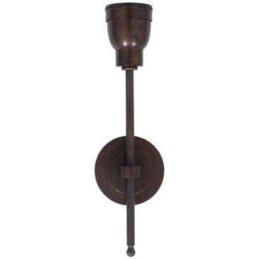 Wandlampen Messing Muurlamp Orly Antiek Brons, Verzenden, Nieuw