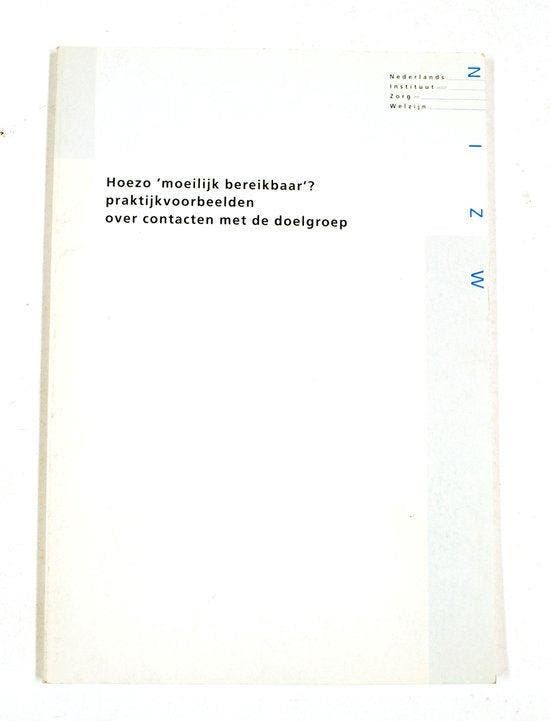 HOEZO'MOEILIJK BEREIKBAAR'? - van Putten, Livres, Livres Autre, Envoi