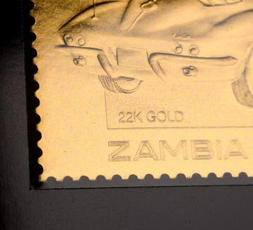 Zambie. Medal Automobiles 100 Years - Chevrolet - 1/100oz
