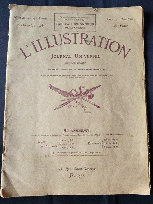 Themacollectie - L’Illustration – Journal Universel – Nummer, Antiquités & Art, Antiquités | Jouets