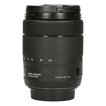 Canon EF-S 18-135mm f/3.5-5.6 IS USM met garantie, Ophalen of Verzenden, Gebruikt