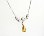 Halsketting - 18 karaat Witgoud - 2.17ct. tw. - Diamant -, Nieuw