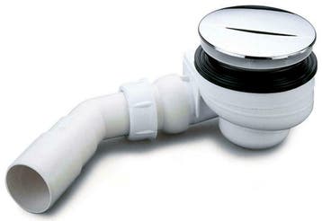 Turboflow douchebaksifon voor gat 90mm chroom, Ophalen of Verzenden, Nieuw