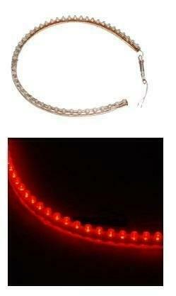 48-LED Strip Flexibele Verlichting voor Aquarium ROOD, Verzenden, Nieuw