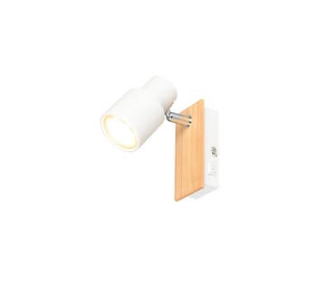 Trio PIERRE plafondspot | GU10 Fitting | wit mat | 14 x 6 cm, Verzenden, Nieuw