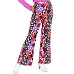 Disco 70S Broek Paars Roze Dames, Verzenden, Nieuw