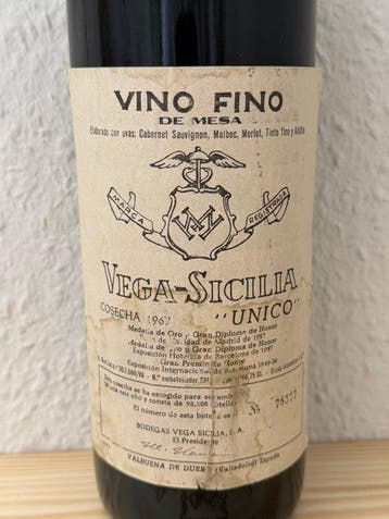 1967 Vega Sicilia, Único - Ribera del Duero Gran Reserva - 1, Verzamelen, Nieuw