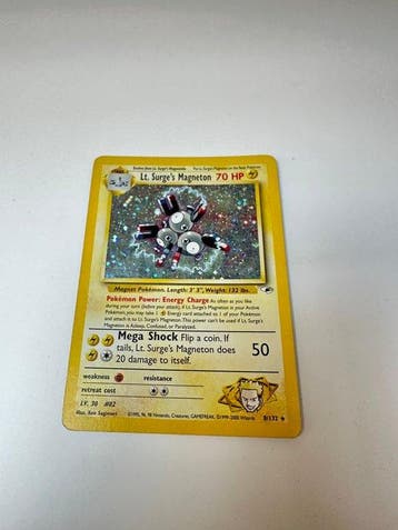 Pokémon - 1 Card - Magneton, Lt. Surge 8/132 Foil - WOTC -, Nieuw