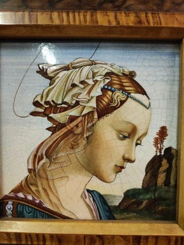 Tegel - pietro ciccoli 1891 1952 - 1940-1950, Antiek en Kunst