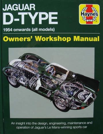 Boek :: Jaguar D-Type 1954 onwards (Haynes)